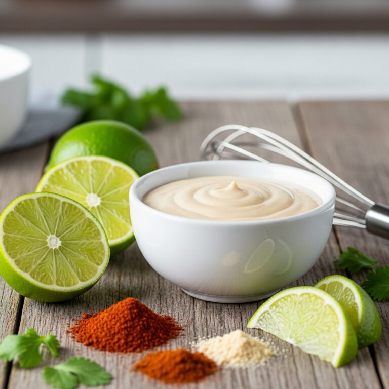 Chili Lime Tahini Sauce