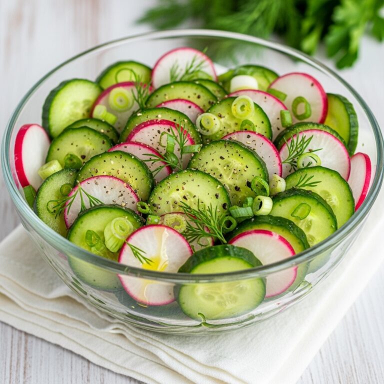 Cucumber Radish Salad