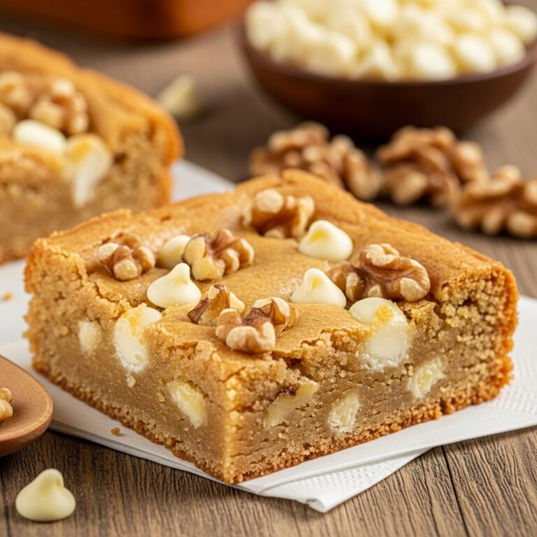 Easy Blondies Recipe