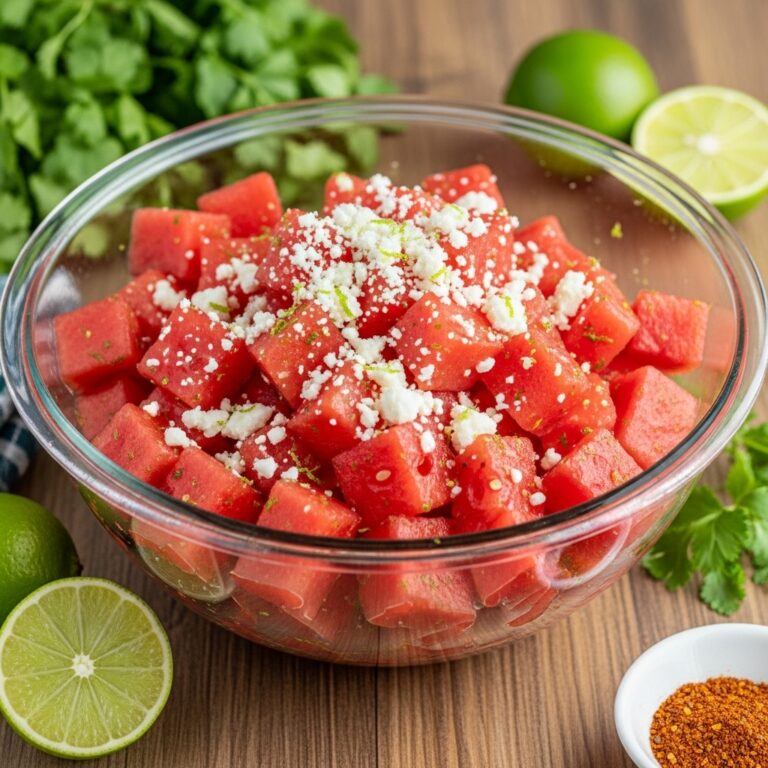 Easy Mexican Watermelon Salad