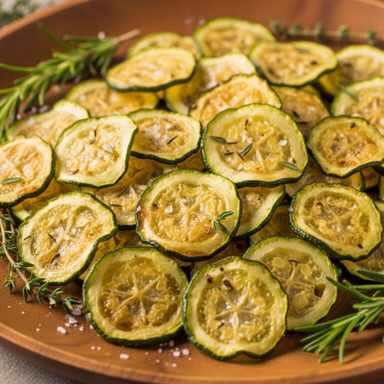 Easy Oven-Baked Zucchini Chips