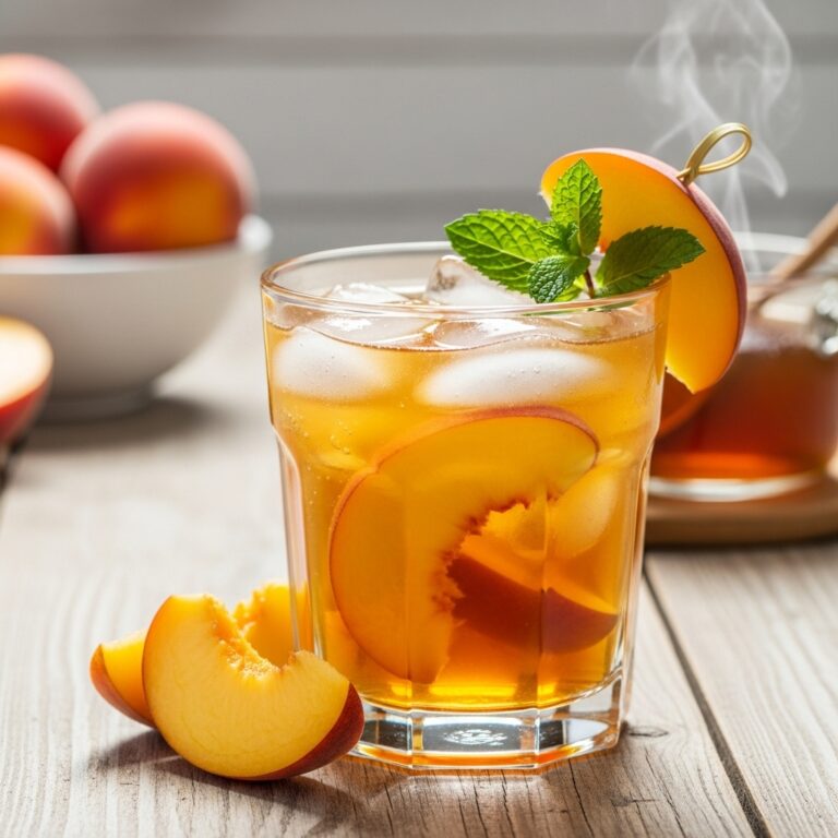 Easy Peach Tea Recipe