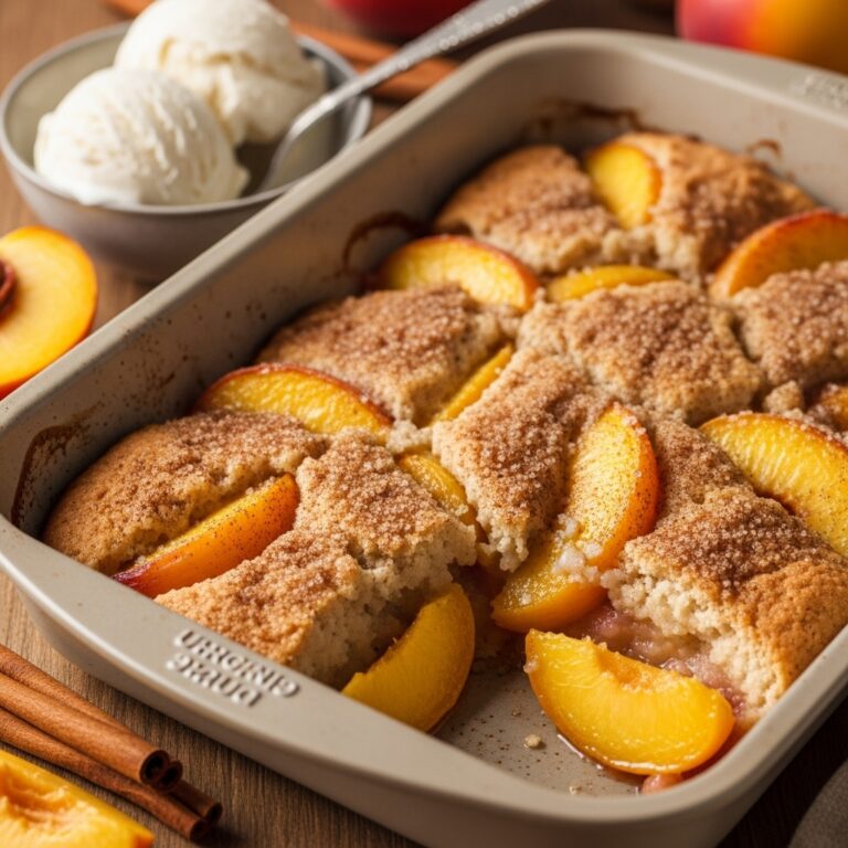 Fresh Peach Cobbler