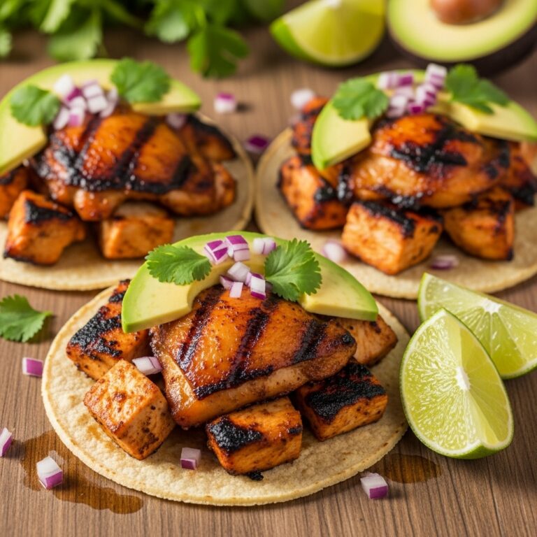Grilled Chicken Street Tacos