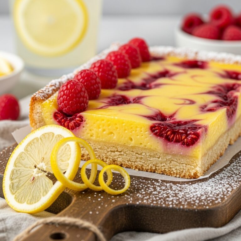 Lemon Raspberry Bars