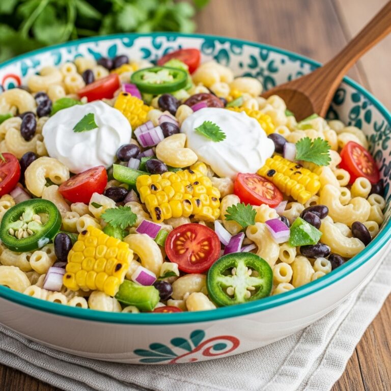 Mexican Macaroni Salad Recipe