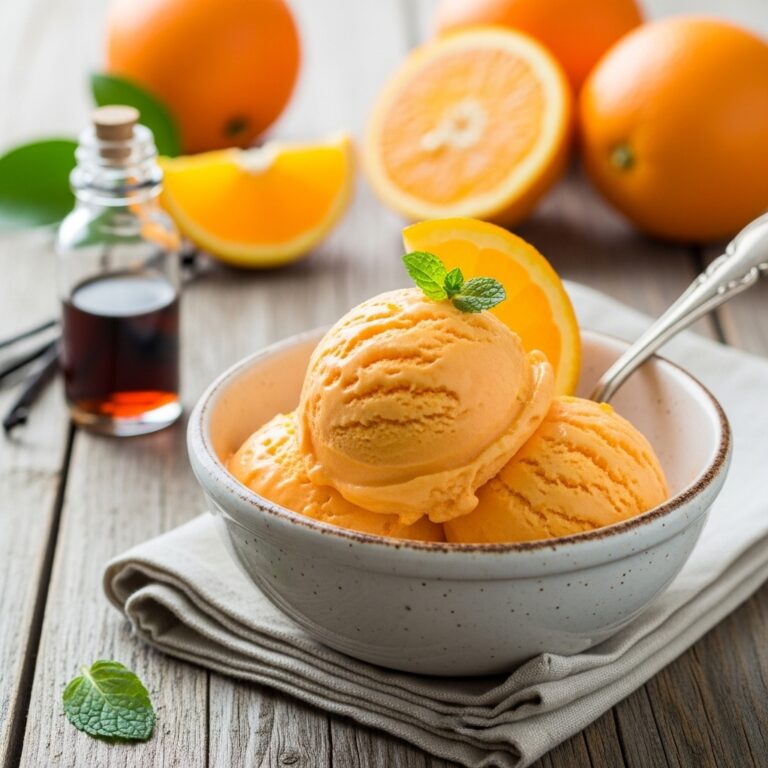 Orange Ice Cream