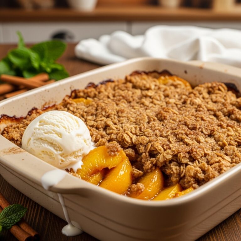 Peach Crisp