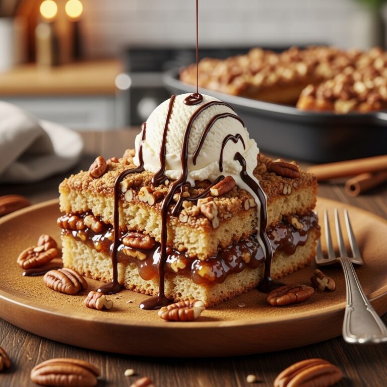Pecan Pie Dump Cake Recipe