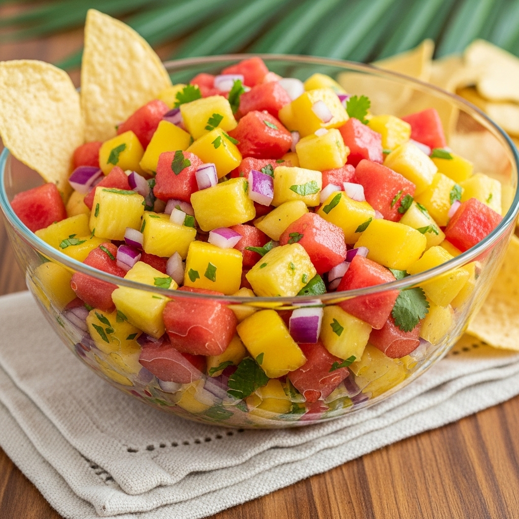 Pineapple Mango Salsa