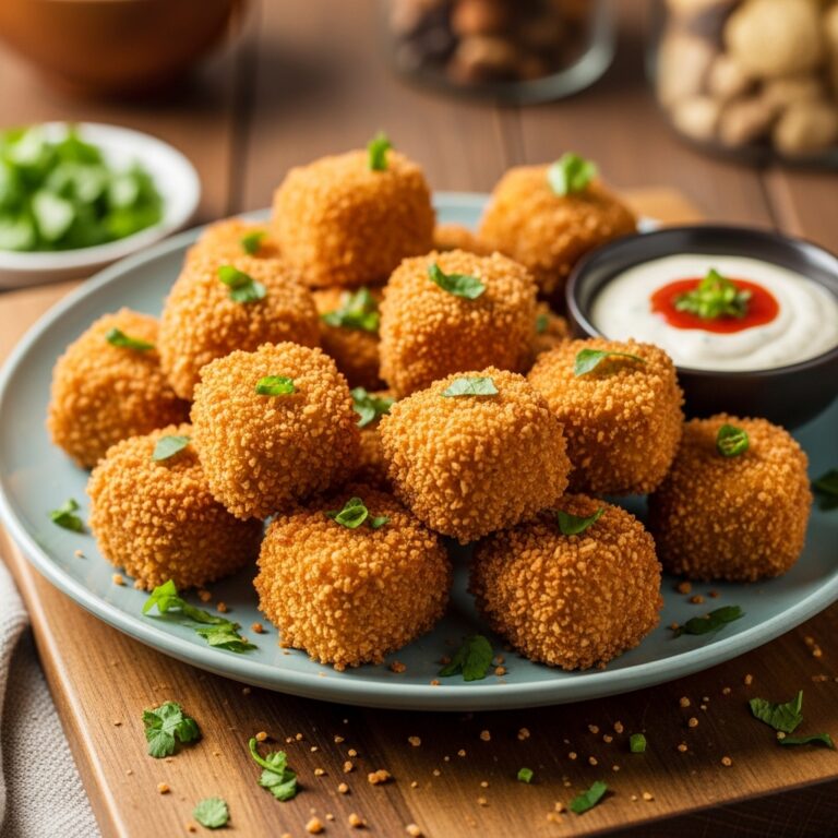 Tofu Popcorn Bites
