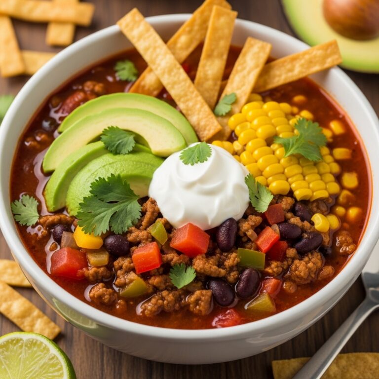 Tortilla Soup au Slow Cooker