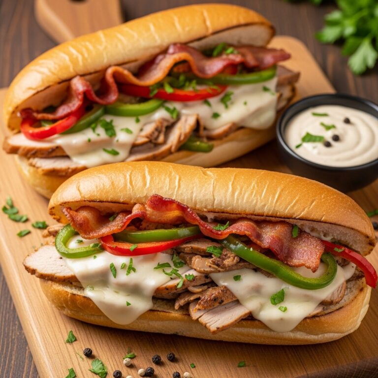 Turkey Philly Cheesesteak