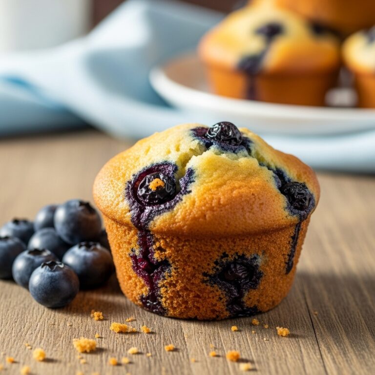 Ultimate Moist  Flavourful Blueberry Muffins