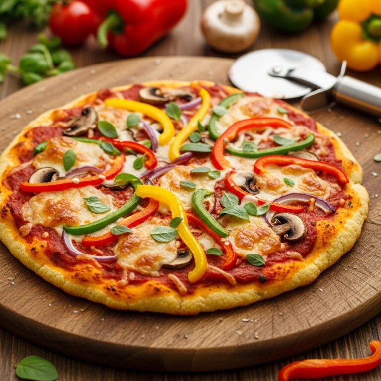 Vegan Cauliflower Pizza
