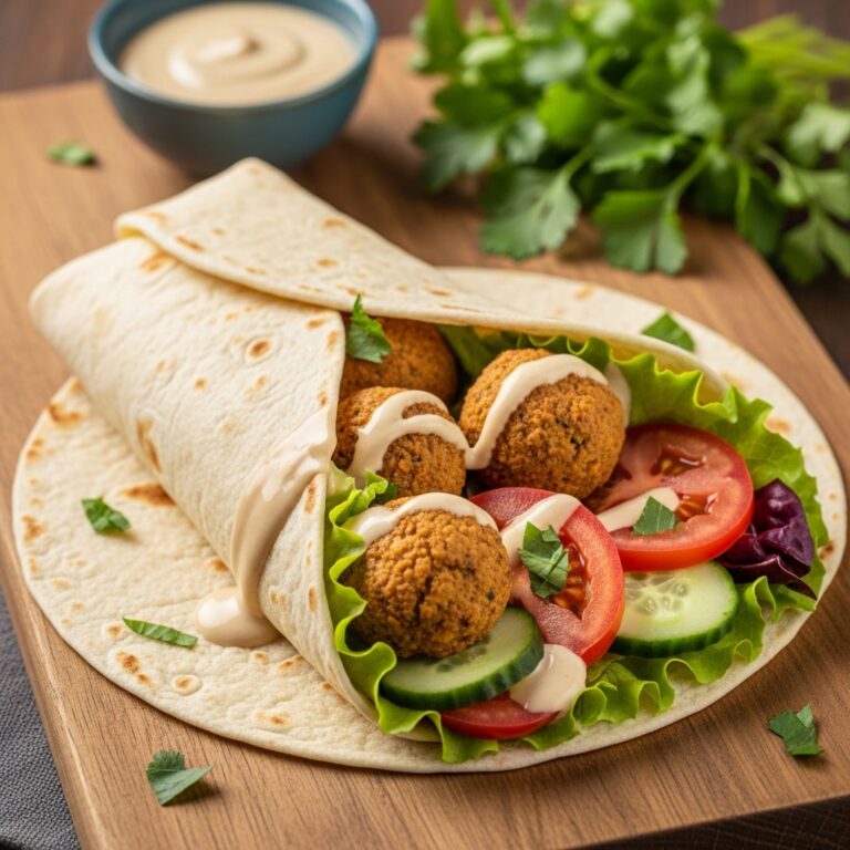 Vegan Falafel Wrap
