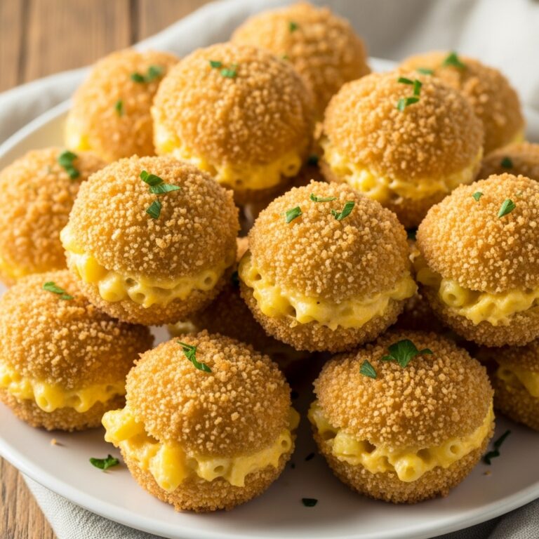 Vegan Mac and Cheese Bites