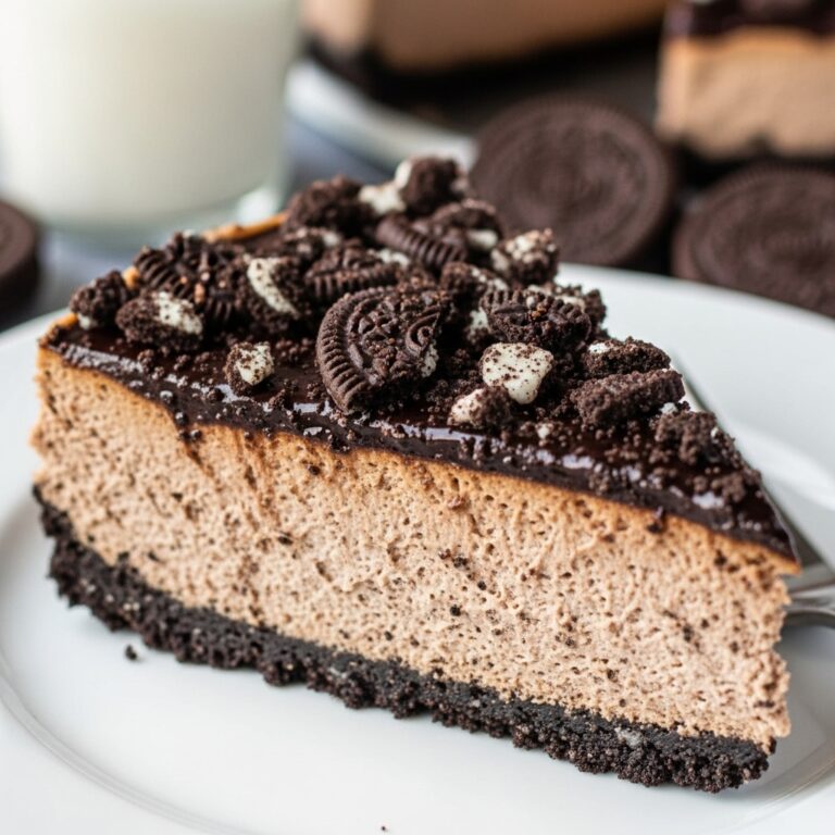 Vegan Oreo Cheesecake