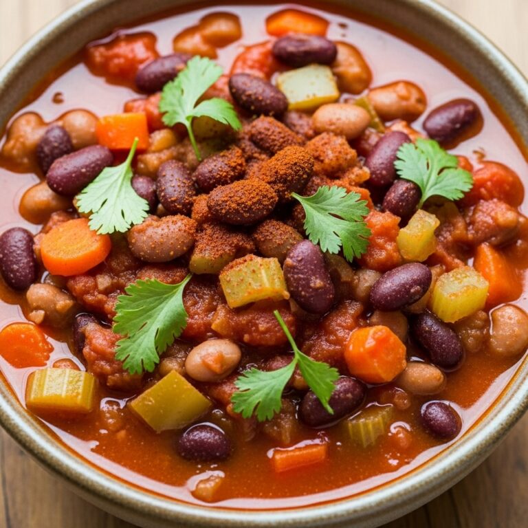 Vegan Three Bean Chili