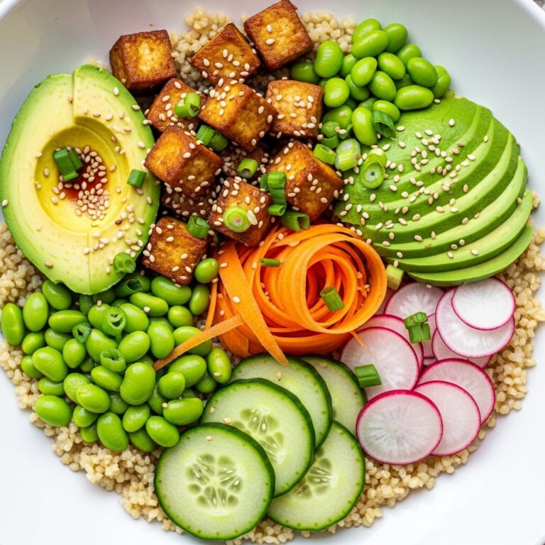Vegan Tofu Poke Bowl