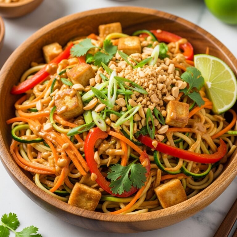 Vegan Zoodle Pad Thai