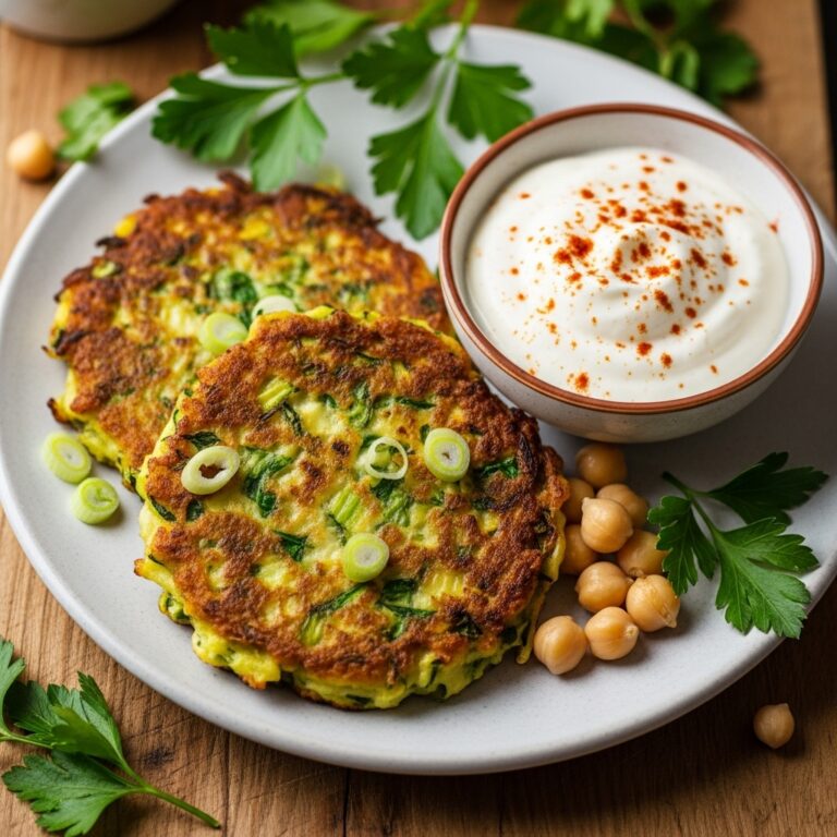 Vegan Zucchini Fritters