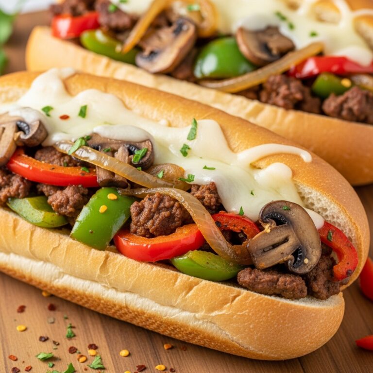 Veggie Philly Cheesesteak