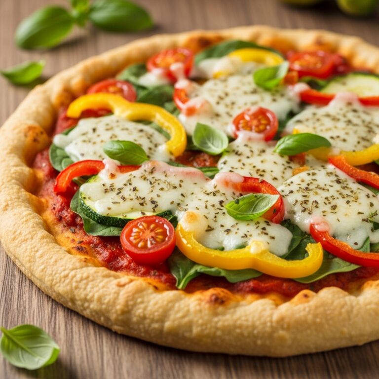 Zucchini Crust Pizza