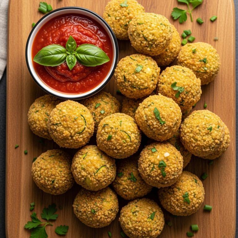 Zucchini Garlic Bites
