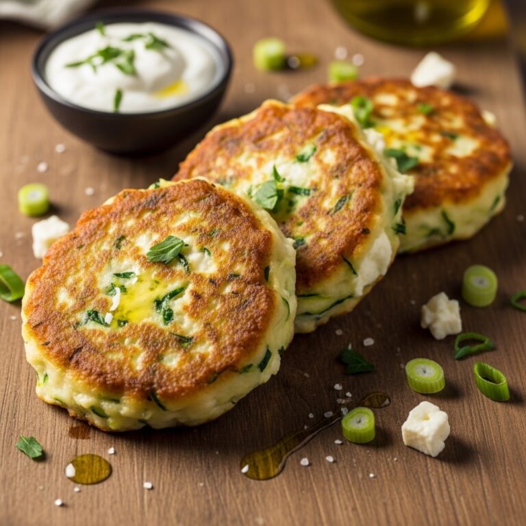 Zucchini and Feta Fritters