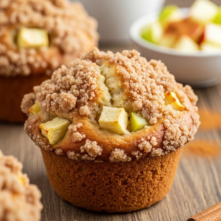 Apple Crumble Muffins