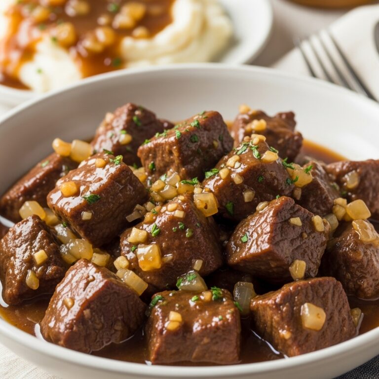 Beef Tips and Gravy