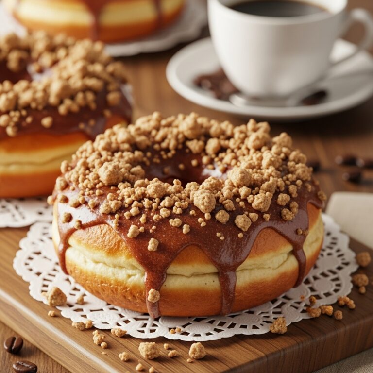 Coffee Cake Donuts