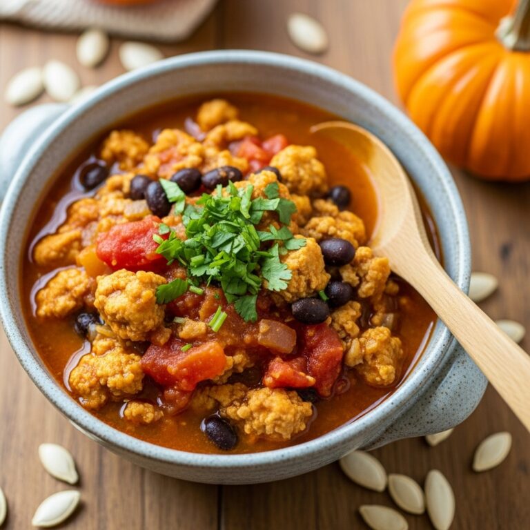 Crockpot Pumpkin Chili