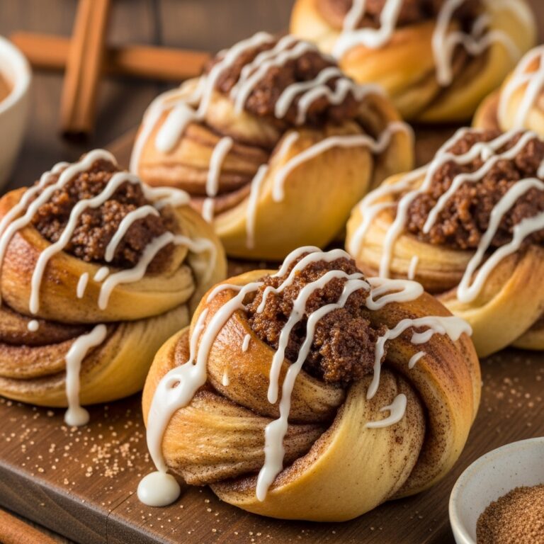 Easiest Cinnamon Crunch Knots