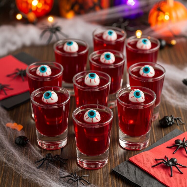 Halloween Eyeball Jello Shots