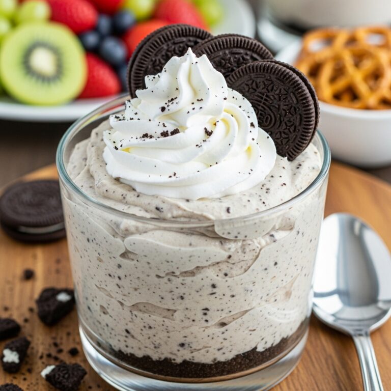 Protein Oreo Cheesecake Dessert