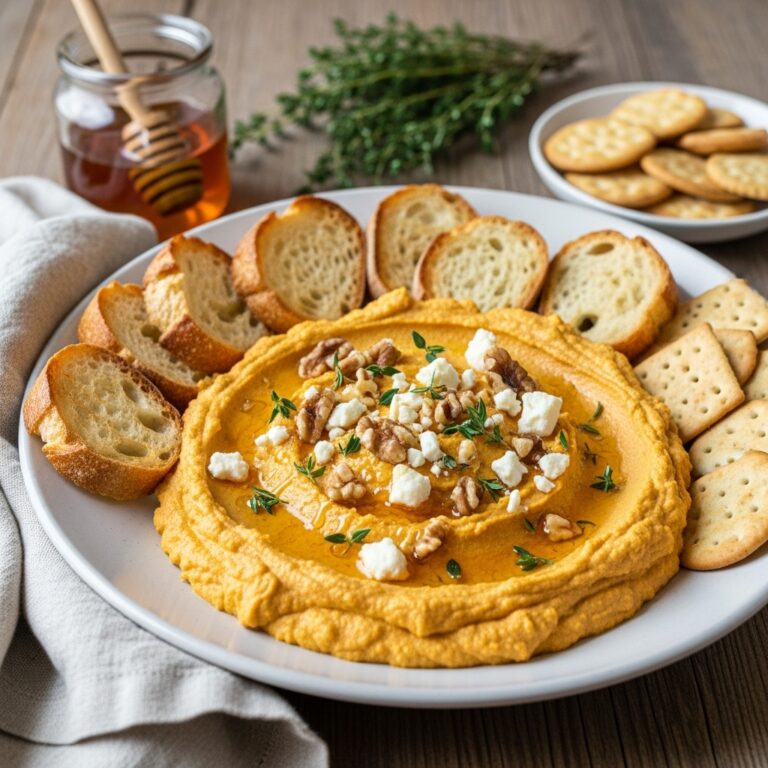 Pumpkin Whipped Feta Dip