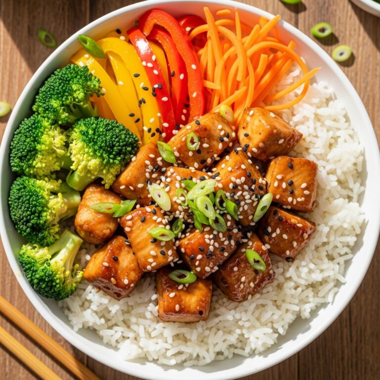 Teriyaki Chicken Rice Bowl