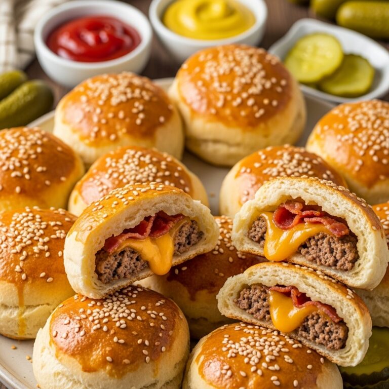 Turkey Bacon Cheeseburger Bombs Recipe