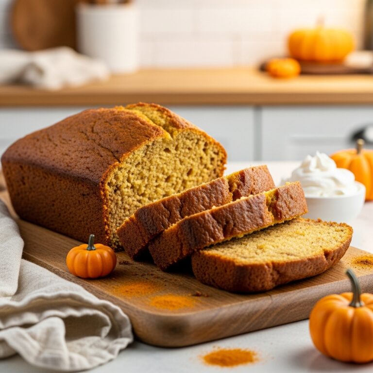 Vanilla Pudding Pumpkin Bread